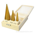 Stap Cone Drill Titanium Bit Set